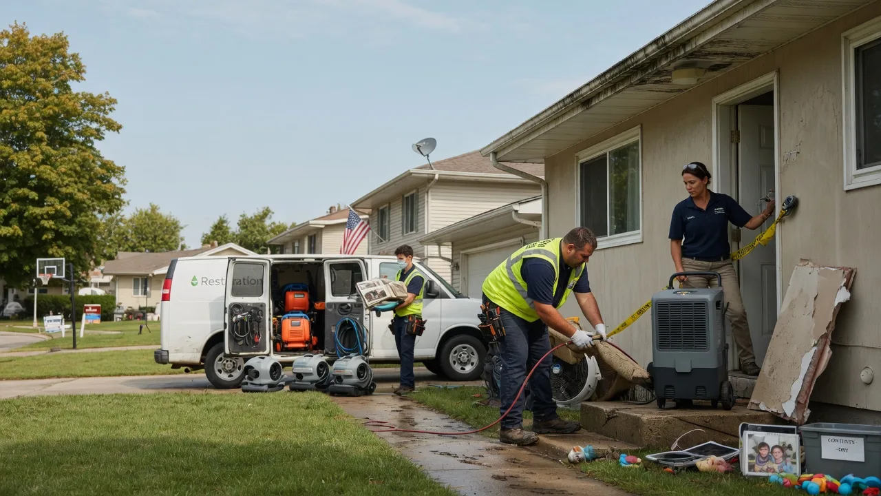 Water Damage Restoration in Pioneer, OH near me